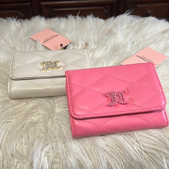NWT Juicy Couture Faux Leather Quilted Wallet - Picture 9 of 9